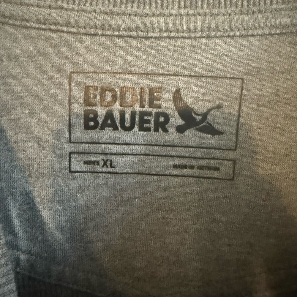 Eddie Bauer Gray Long Sleeve Tee